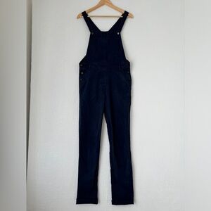 SOLID & STRIPED womens navy blue marbled casual one piece overalls size small